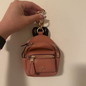 Coach Coin Purse / Mini Backpack Keychain